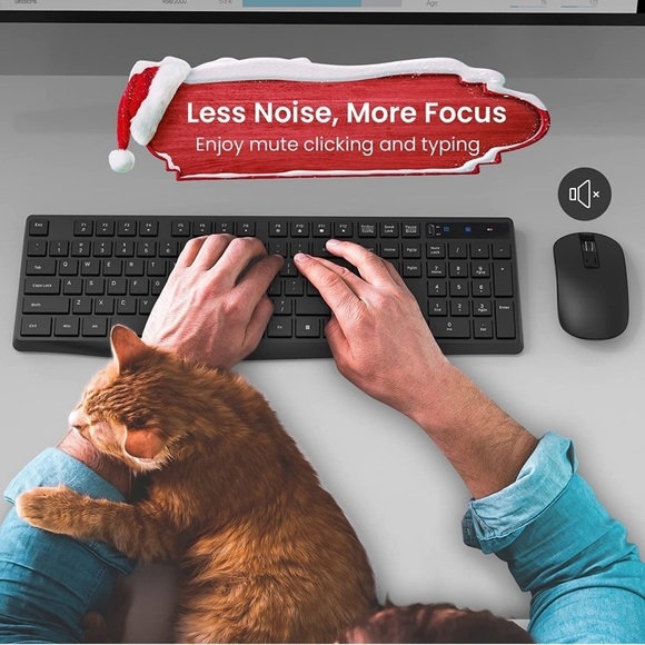 Wireless Keyboard Mouse Combo - Picture 5 of 5